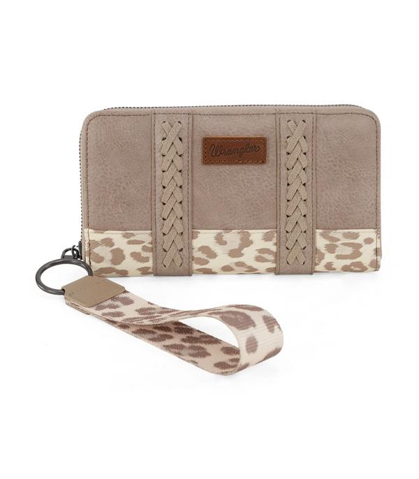 New Arrival :: Wholesale Wrangler Leopard Print Wallet