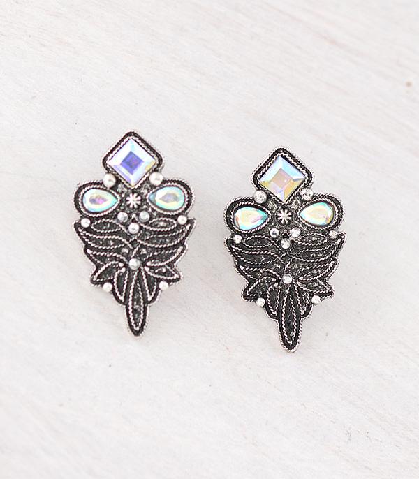 New Arrival :: Wholesale Western Boot Stitch Earrings