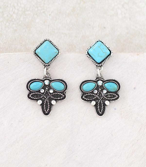 New Arrival :: Wholesale Western Boot Stitch Earrings