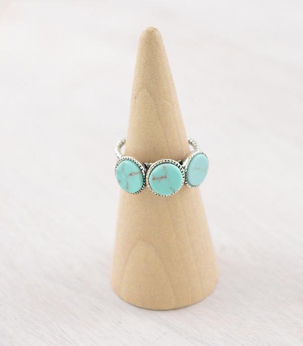 New Arrival :: Wholesale Western Turquoise Cuff Ring