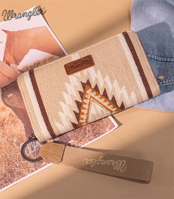 New Arrival :: Wholesale Wrangler Southwestern Knitted Wallet 