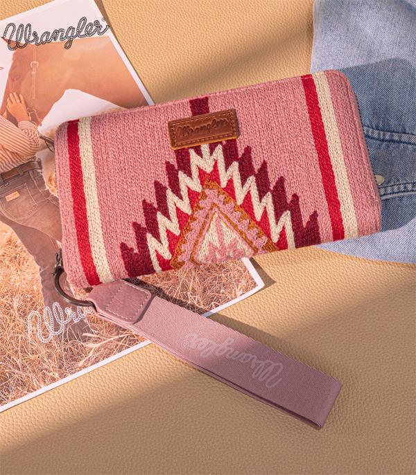 New Arrival :: Wholesale Wrangler Southwestern Knitted Wallet 