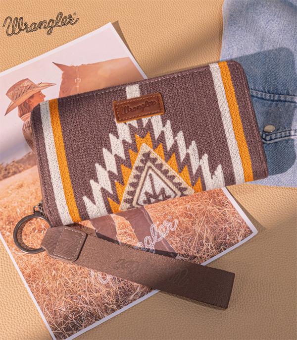 New Arrival :: Wholesale Wrangler Southwestern Knitted Wallet 