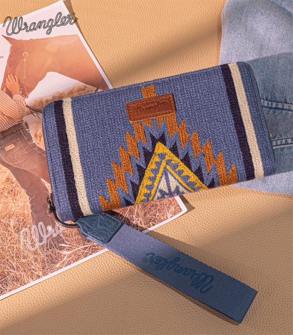 New Arrival :: Wholesale Wrangler Southwestern Knitted Wallet 