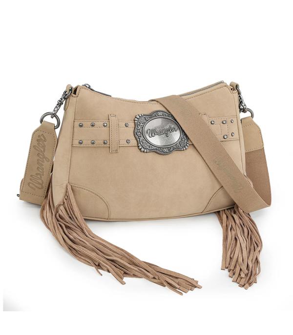 MONTANAWEST BAGS :: WESTERN PURSES :: Wholesale Wrangler Fringe Buckle Hobo Crossbody