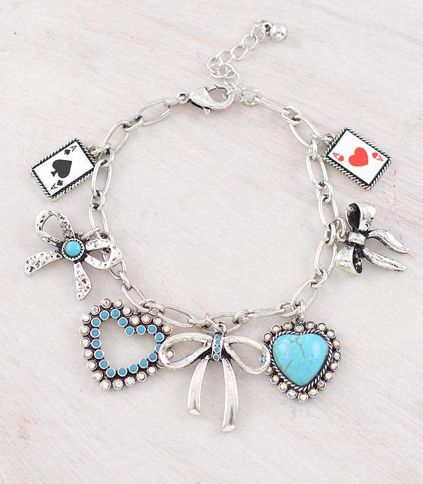 BRACELETS :: LINK :: Wholesale Western Charm Bracelet