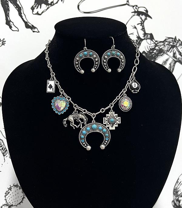 New Arrival :: Wholesale Western Charm Necklace Set