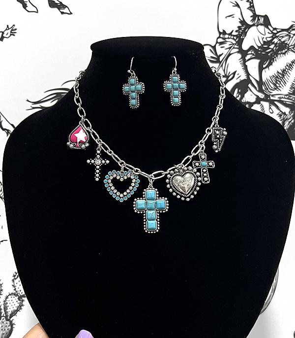 New Arrival :: Wholesale Western Charm Necklace Set