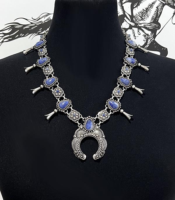 New Arrival :: Wholesale Western Squash Blossom Necklace