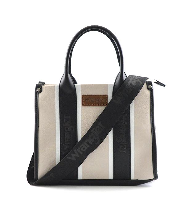 New Arrival :: Wholesale Wrangler Two Tone Tote Crossbody Bag