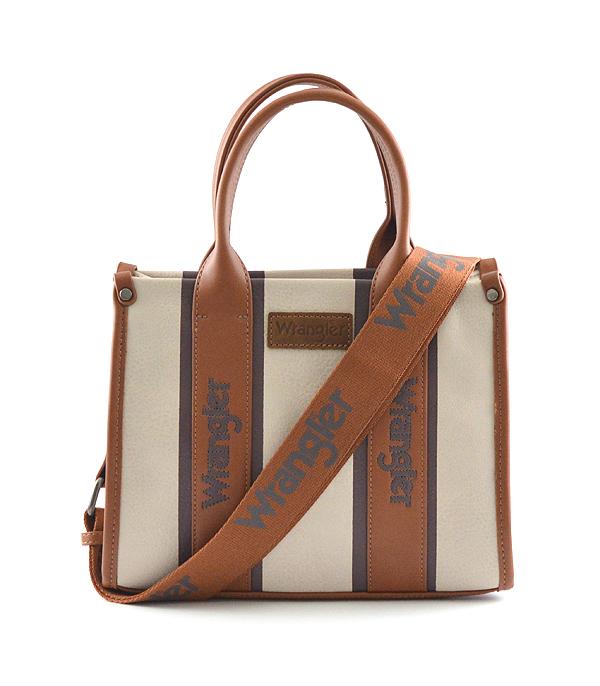 New Arrival :: Wholesale Wrangler Two Tone Tote Crossbody Bag