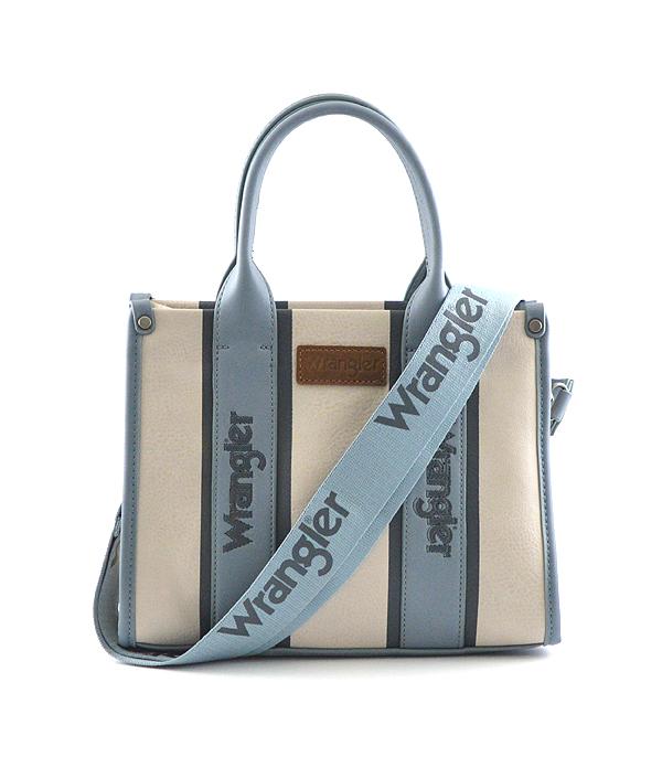 New Arrival :: Wholesale Wrangler Two Tone Tote Crossbody Bag