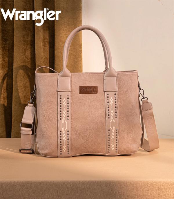 New Arrival :: Wholesale Wrangler Aztec Expandable Tote Crossbody
