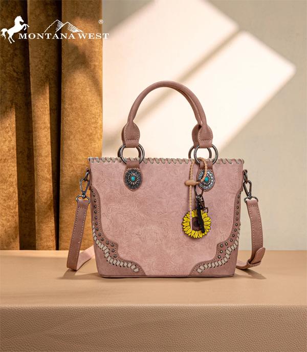 New Arrival :: Wholesale Montana West Embossed Tote Crossbody Bag