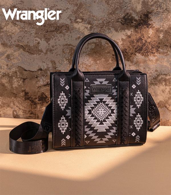 New Arrival :: Wholesale Wrangler Aztec Tote Crossbody Bag