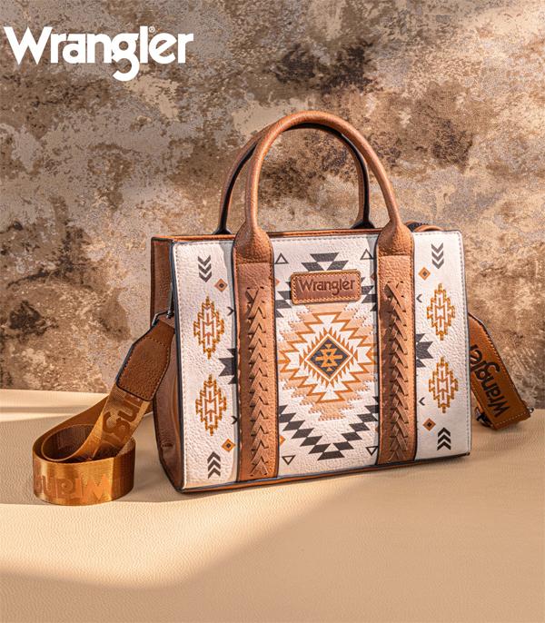 New Arrival :: Wholesale Wrangler Aztec Tote Crossbody Bag
