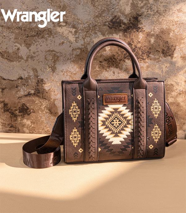 New Arrival :: Wholesale Wrangler Aztec Print Tote Crossbody