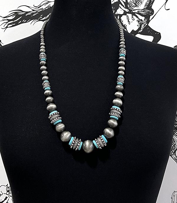 New Arrival :: Wholesale Western Navajo Pearl Necklace