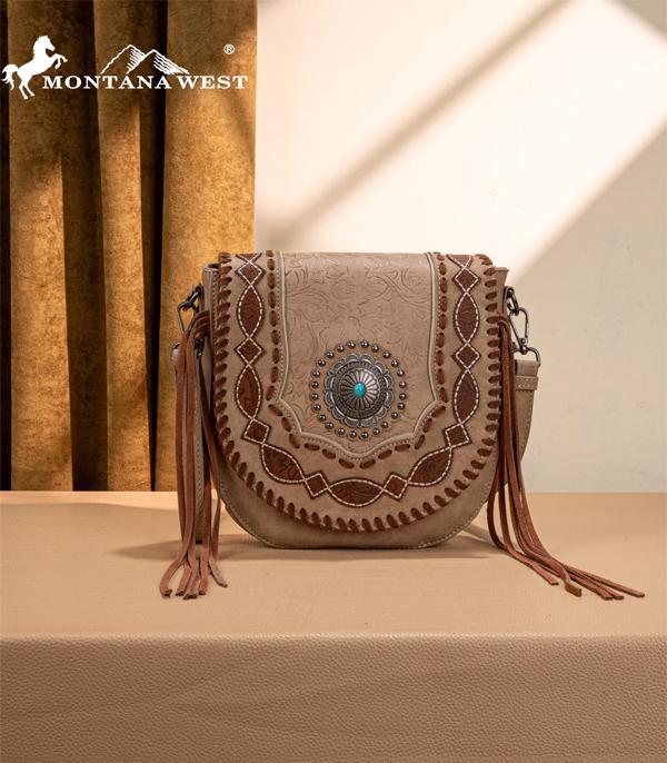 New Arrival :: Wholesale Montana West Concho Crossbody Bag
