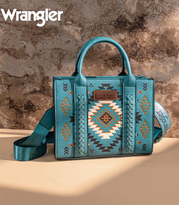 New Arrival :: Wholesale Wrangler Aztec Tote Crossbody Bag
