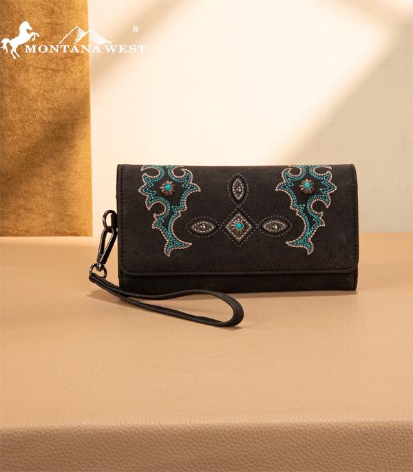 New Arrival :: Wholesale Montana West Boot Scroll Wallet