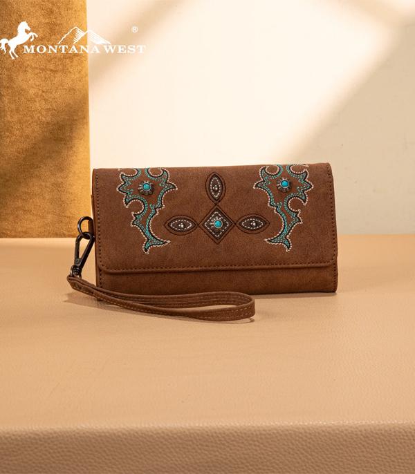 New Arrival :: Wholesale Montana West Boot Scroll Wallet