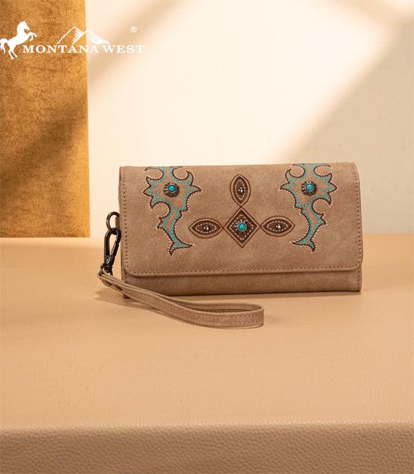 New Arrival :: Wholesale Montana West Boot Scroll Wallet