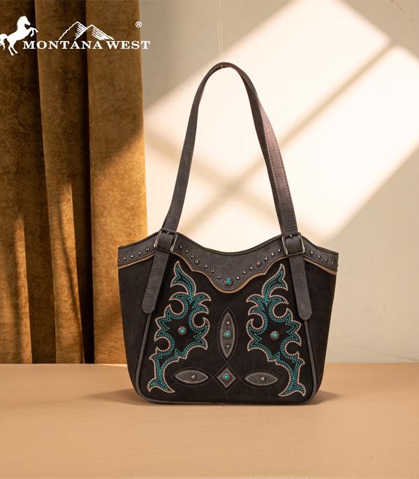 New Arrival :: Wholesale Montana West Boot Scroll Tote