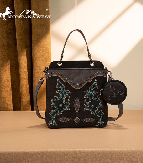 New Arrival :: Wholesale Montana West Boot Scroll Crossbody Bag