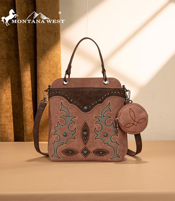 New Arrival :: Wholesale Montana West Boot Scroll Crossbody Bag