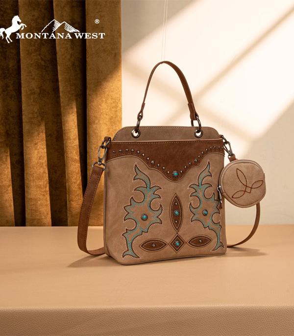 New Arrival :: Wholesale Montana West Boot Scroll Crossbody Bag