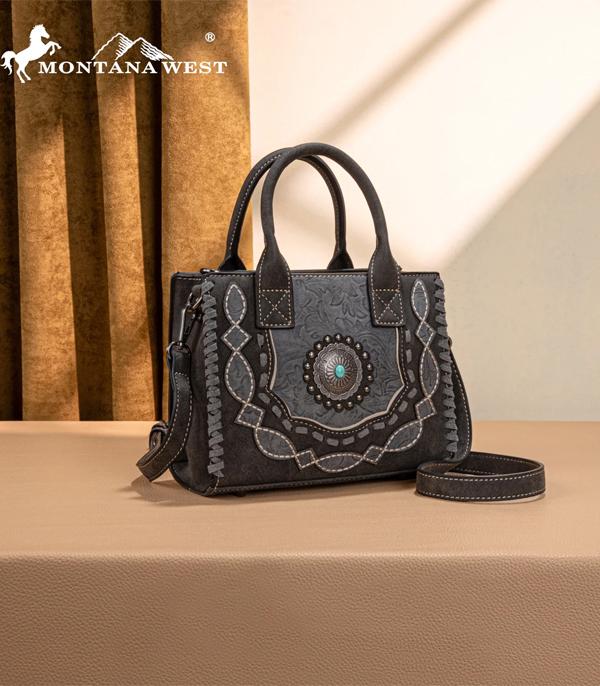 New Arrival :: Wholesale Montana West Concho Small Tote Crossbody