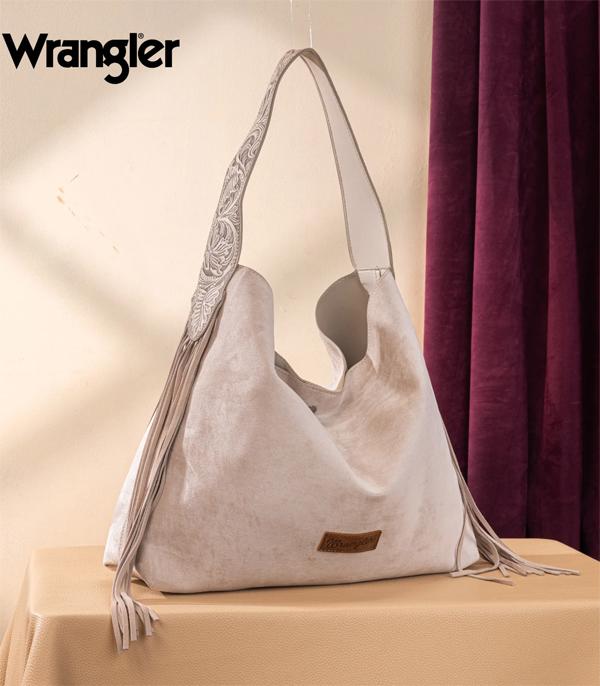 New Arrival :: Wholesale Wrangler Floral Tooled Hobo Bag