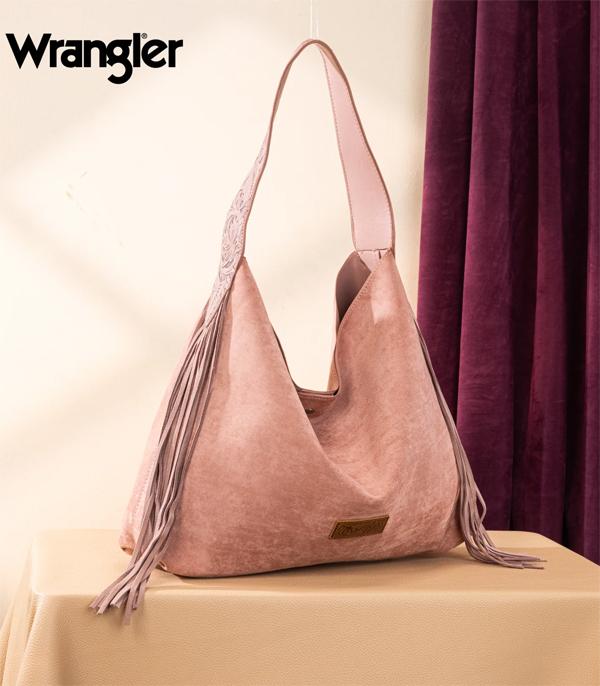 New Arrival :: Wholesale Wrangler Floral Tooled Hobo Bag