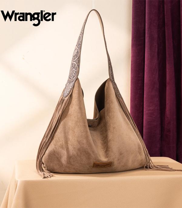 New Arrival :: Wholesale Wrangler Floral Tooled Hobo Bag