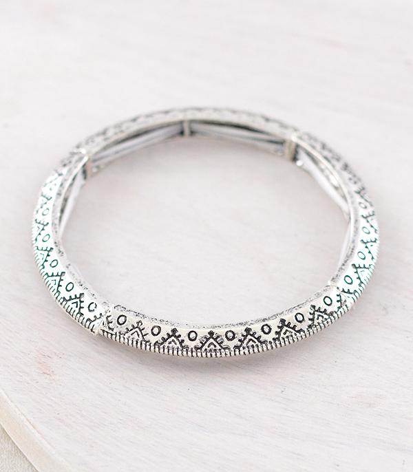 New Arrival :: Wholesale Western Aztec Stackable Bangle Bracelet