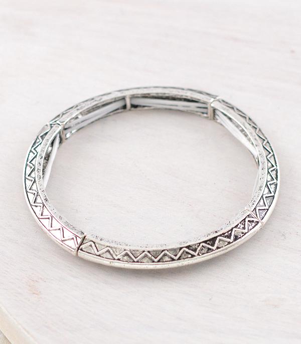 New Arrival :: Wholesale Western Aztec Stackable Bangle Bracelet