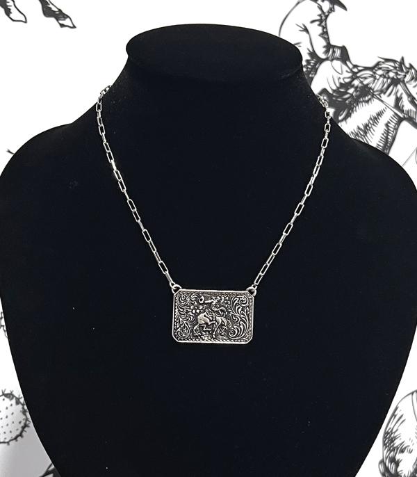 New Arrival :: Wholesale Tipi Brand Cowboy Bronco Necklace