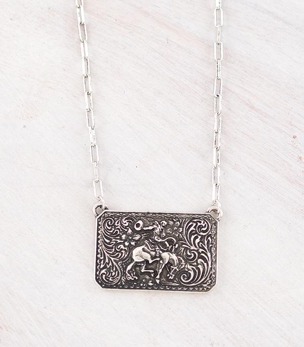 New Arrival :: Wholesale Tipi Brand Cowboy Bronco Necklace