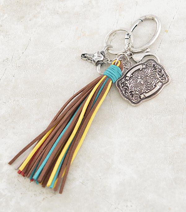 New Arrival :: Wholesale Tipi Brand Buckle Tassel Keychain