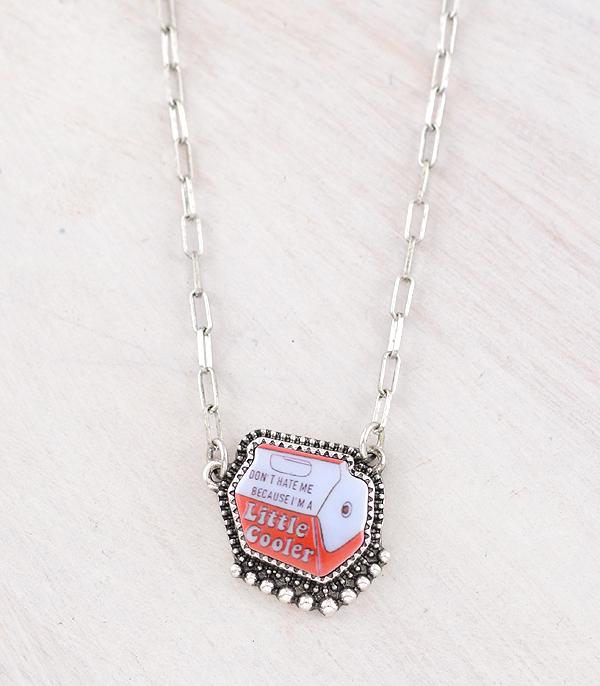 NECKLACES :: CHAIN WITH PENDANT :: Wholesale Tipi Brand Little Cooler Necklace