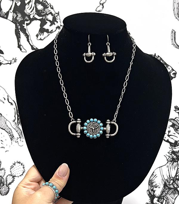 WHAT'S NEW :: Wholesale Western Horsebit Necklace Set