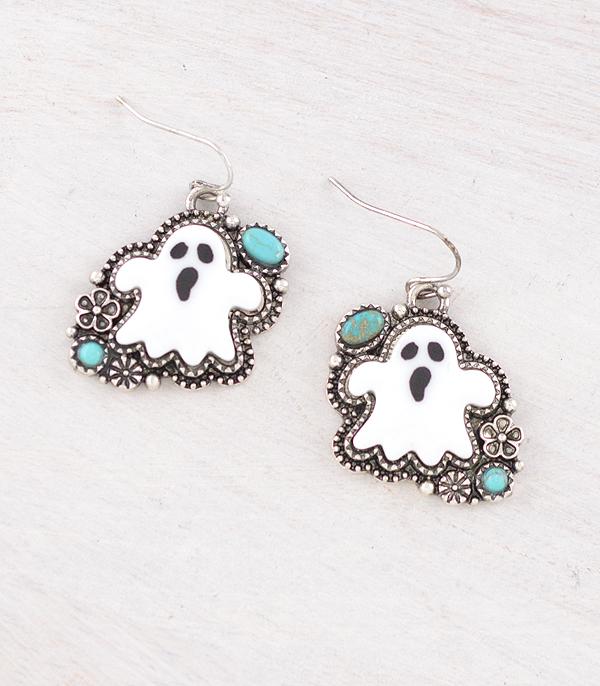 New Arrival :: Wholesale Tipi Brand Halloween Ghost Earrings