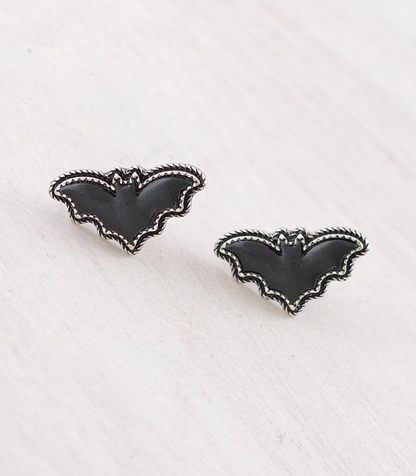 New Arrival :: Wholesale Tipi Brand Halloween Bat Earrings