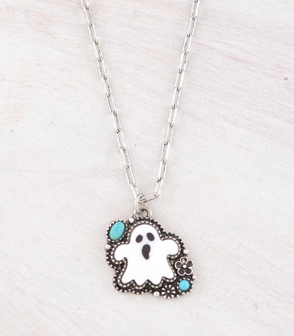 New Arrival :: Wholesale Tipi Brand Halloween Ghost Necklace