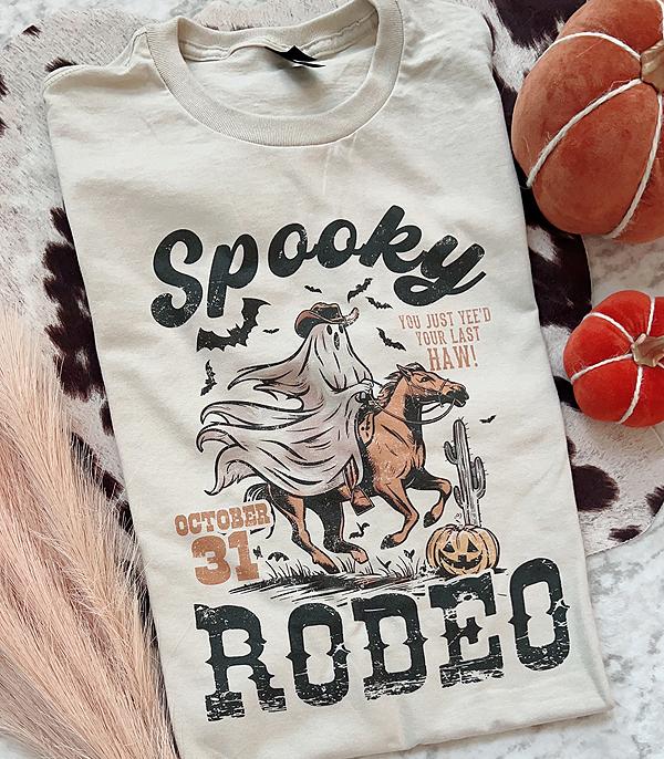 New Arrival :: Wholesale Western Spooky Rodeo Graphic Tshirt