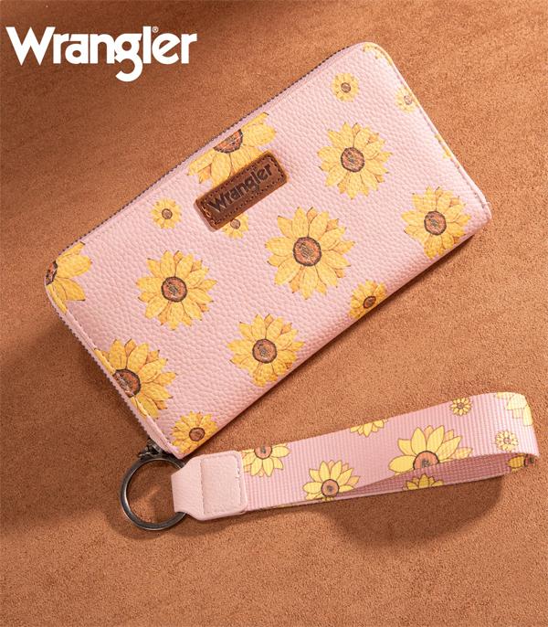 WHAT'S NEW :: Wholesale Wrangler Sunflower Print Wallet