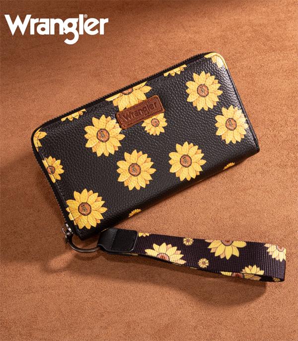WHAT'S NEW :: Wholesale Wrangler Sunflower Print Wallet