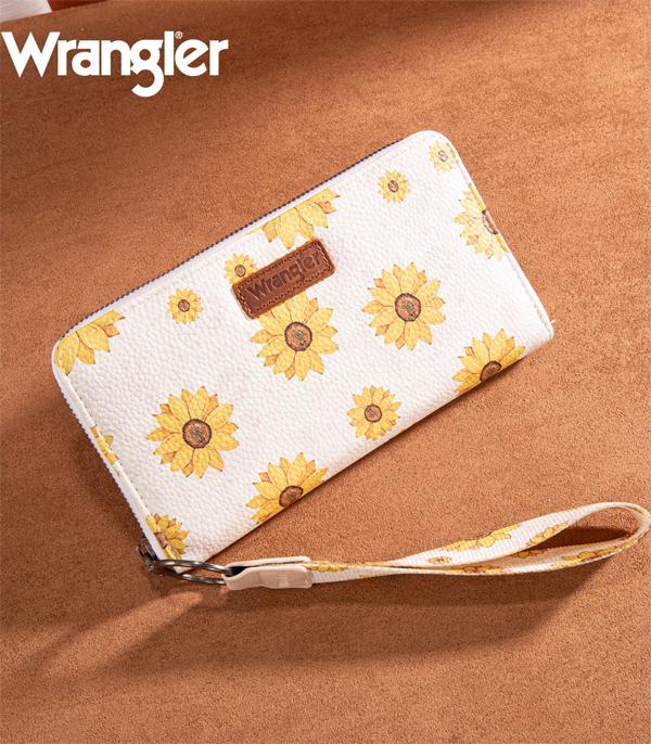 WHAT'S NEW :: Wholesale Wrangler Sunflower Print Wallet