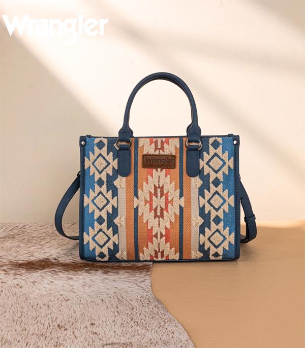New Arrival :: Wholesale Wrangler Sherpa Aztec Tote Crossbody Bag